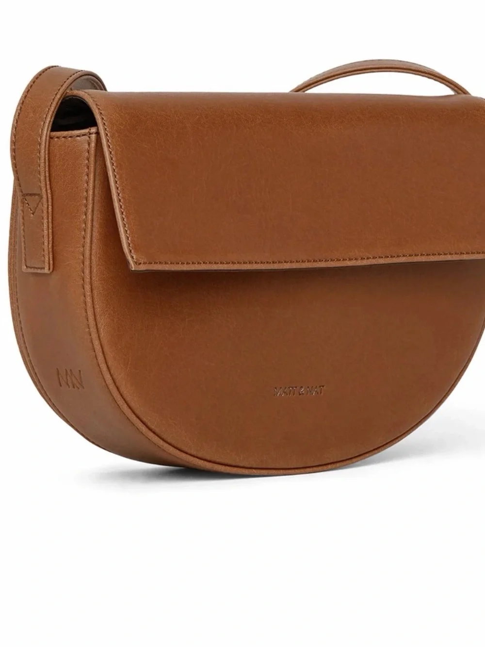 Matt & Nat Rith Saddle Bag – Chili (Cognac Brown) - Picture 2 of 5